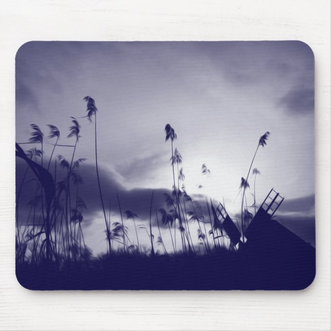 Blue wind mouse pad (Front)