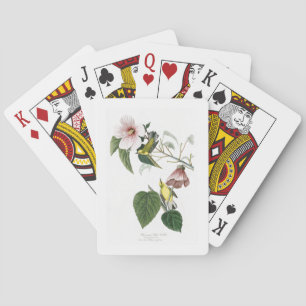 Blue-winged Yellow Warbler Audubon Birds America Playing Cards