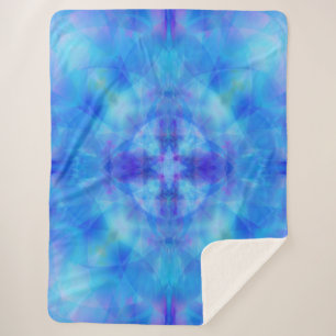 Blue Wings Sherpa Blanket