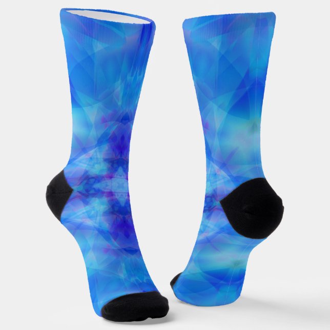 Blue Wings Socks (Angled)
