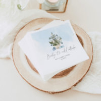 Blue winter baby its cold outside baby shower