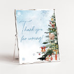 Blue Winter It's Cold Outside Thank you for Coming Poster<br><div class="desc">Make your event special with this Winter Baby Shower with our cute and lovely printable Thank you for Coming Sign featuring adorable Winter Wonderland Baby Shower theme. Download,  personalise,  and create lasting memories with this perfect touch for your joyous celebration!

BS976</div>