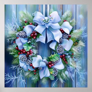 Blue Winter Poster