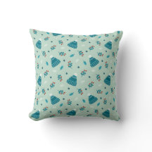 Blue Winter Wonderland Accessories Pillow