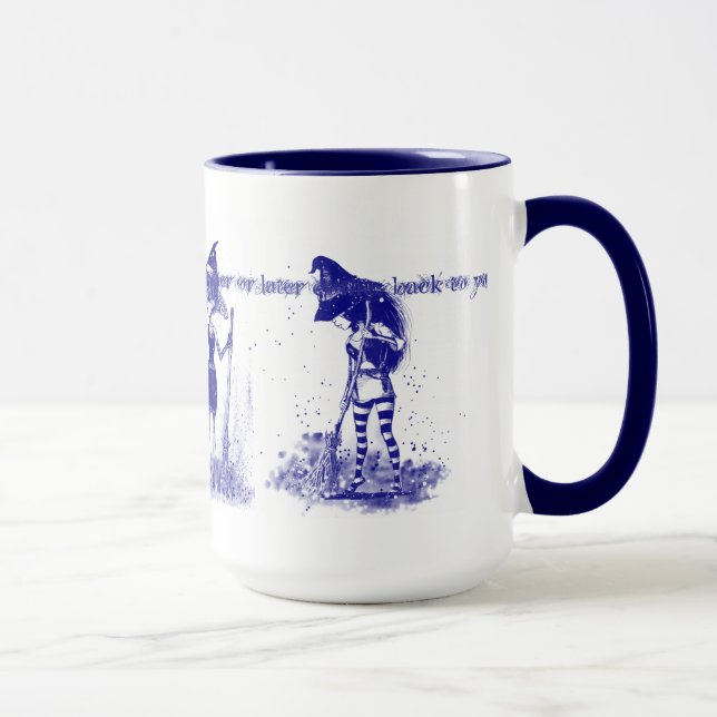 blue witch mug (Right)