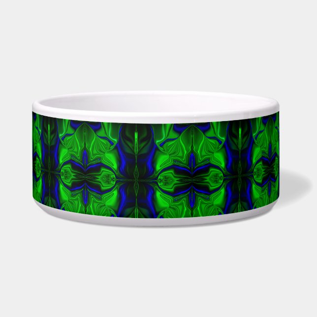 Blue with 'floating' intertwined strokes (Front)