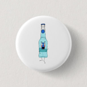 Blue WKD, drink, cute 3 Cm Round Badge