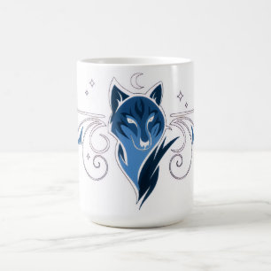 Blue wolf Coffee Mug