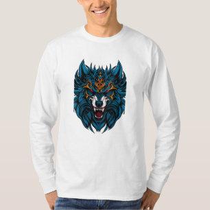 blue wolf T-Shirt