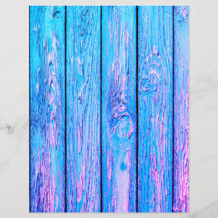 Blue wood texture scrapbook paper