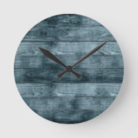 Blue Wooden Cabin Dark Shadows Rustic Carpentry