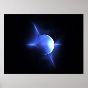 Blue World Print