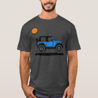 Blue Wrangler with Sun T-Shirt