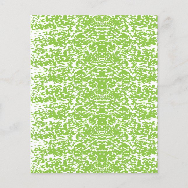 Blue wrapping paper with a repetitive white snowfl (Front)