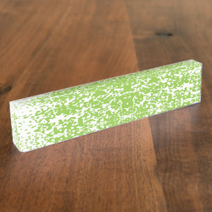Blue wrapping paper with a repetitive white snowfl nameplate