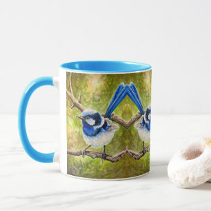 Blue Wren - Mug