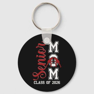 Blue Wrestling Wrestler Senior Mum Cl Of 2026 Grad Key Ring