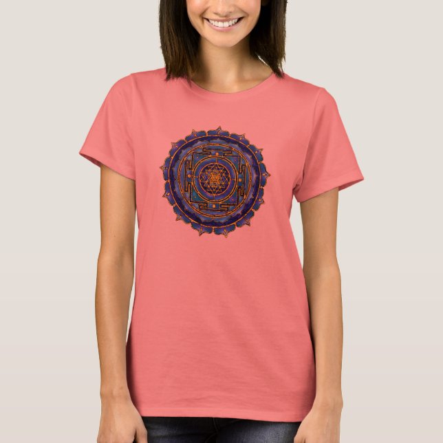 Blue Yantra T-Shirt (Front)