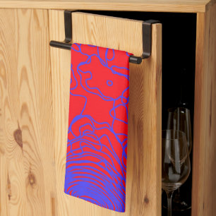 Blue Yarn Kitchen Towels
