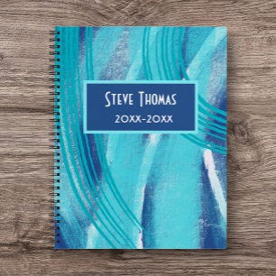 Blue Year to Year Personalised Journal/ Notebook