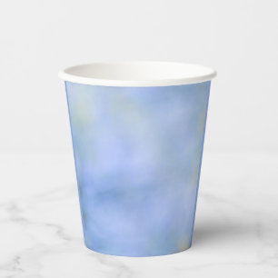 Blue Yellow Abstract Palo Verde Spring Colours Paper Cups