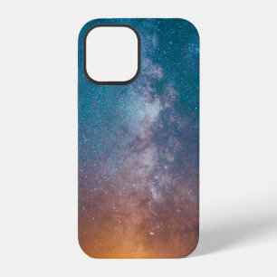 BLUE, YELLOW, AND PURPLE STARRY SKY DURING NIGHTTI iPhone 12 CASE
