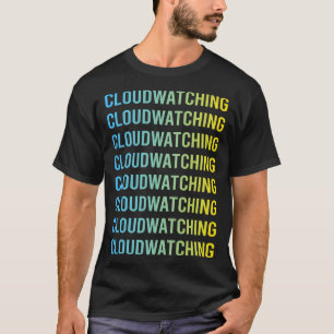 Blue Yellow Cloud Watching T-Shirt