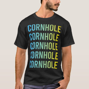 Blue Yellow Cornhole T-Shirt