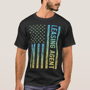 Blue Yellow Leasing Agent T-Shirt