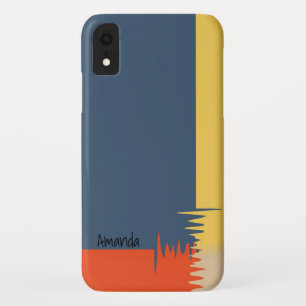 Blue Yellow Red Cream - Personalizable Case-Mate iPhone Case