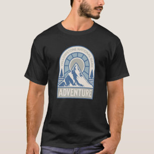 Blue Yellowstone National Park Wyoming Montana Ida T-Shirt