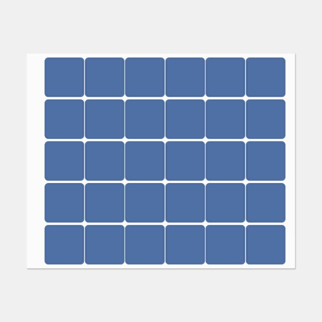 Blue yonder (solid colour)  (Sheet)