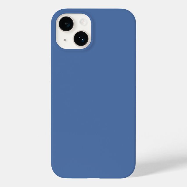 Blue yonder (solid colour)  Case-Mate iPhone case (Back)