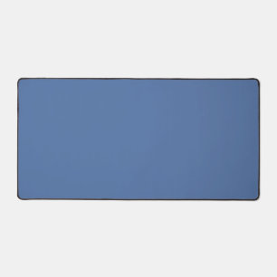 Blue yonder (solid colour) desk mat