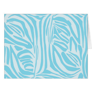 Blue Zebra Pattern