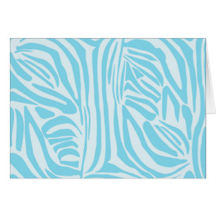 Blue Zebra Pattern