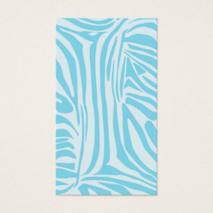 Blue Zebra Pattern