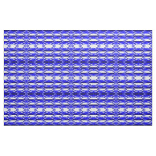Blue zigzag fabric