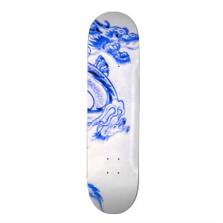 Blue Zircon Dragon Part 2 Skateboard