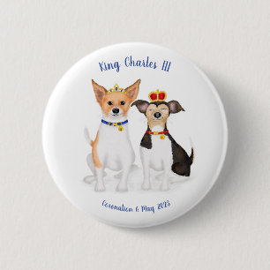 Bluebell & Beth Jack Russells Coronation badge