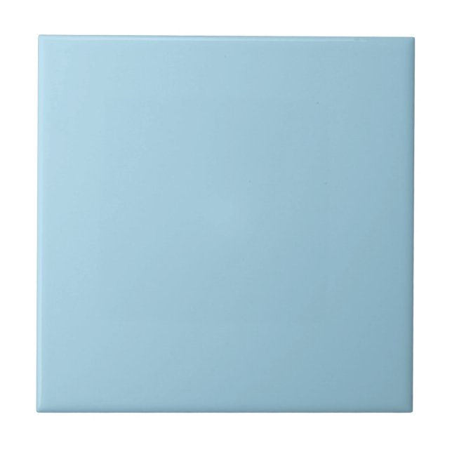 Bluebell Blue Square Kitchen and Bathroom Ceramic  Tile (Front)