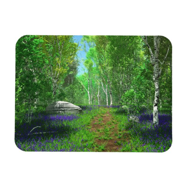 Bluebell Light Flexible Magnet (Horizontal)