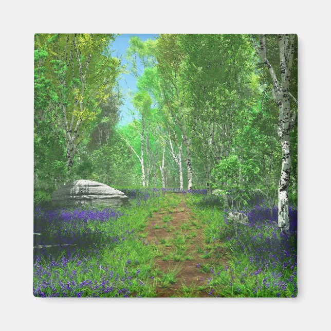 Bluebell Light Magnet (Front)