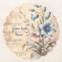 Bluebell Paper Coasters Multiple Shapes Available