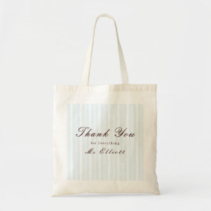 Bluebell - Personalised Thank You Teacher Tote Bag