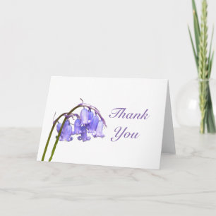 Bluebell Thank You Card