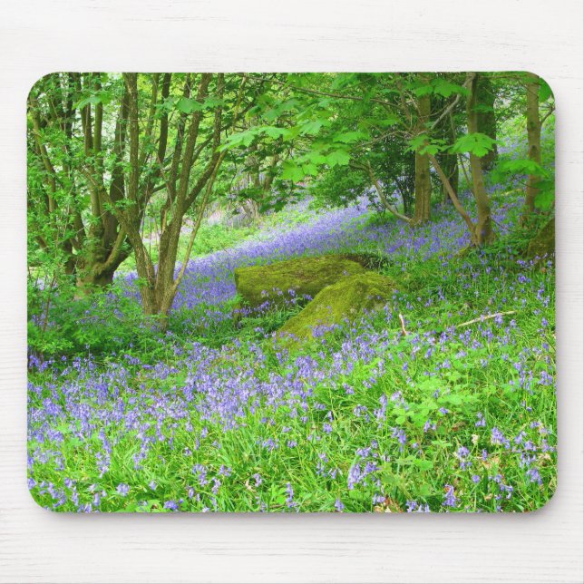 Bluebell Woods Mouse Pad (Front)
