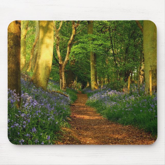 Bluebell Woods Mouse Pad (Front)