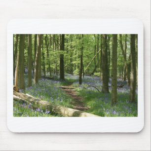Bluebell woods mouse pad