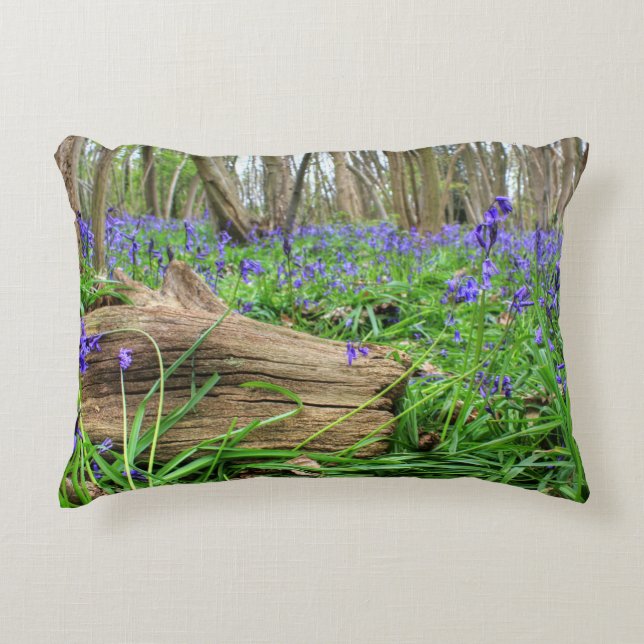 Bluebells  decorative cushion (Front)